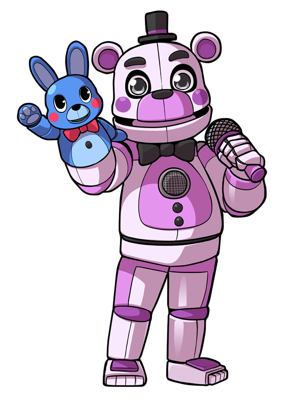 Funtime Freddy Clipart Vector Black And White Library - Funtime Freddy I Cant Fix You - HD Wallpaper 