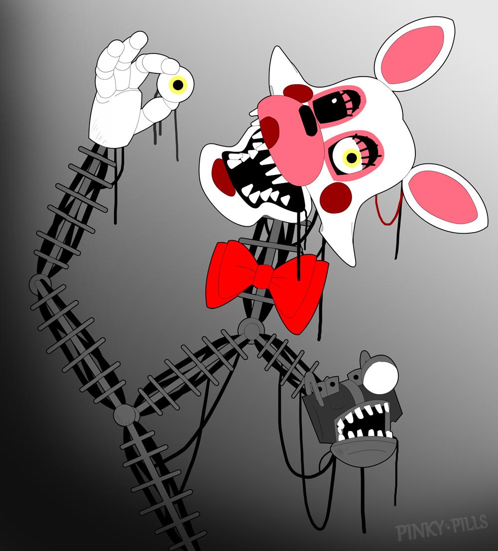 Mangle Fnaf 2 Arts - HD Wallpaper 