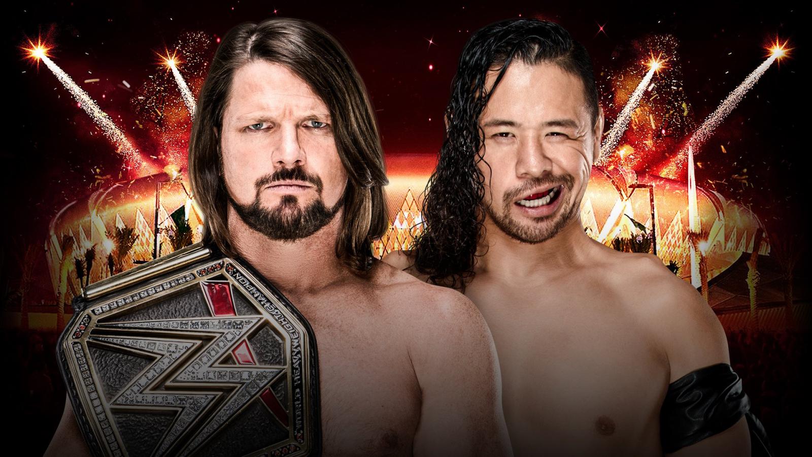 Greatest Royal Rumble - Aj Styles Vs Shinsuke Nakamura Greatest Royal Rumble - HD Wallpaper 