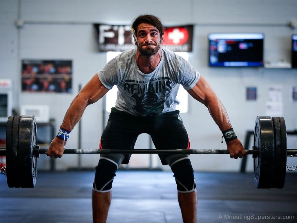 Seth Rollins Weight Lifting - HD Wallpaper 