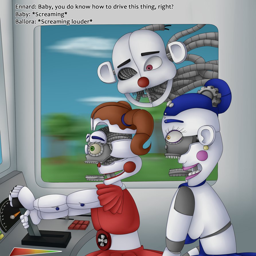 Hype Train By Luckygoldrabbit - Hype Train Fnaf - HD Wallpaper 