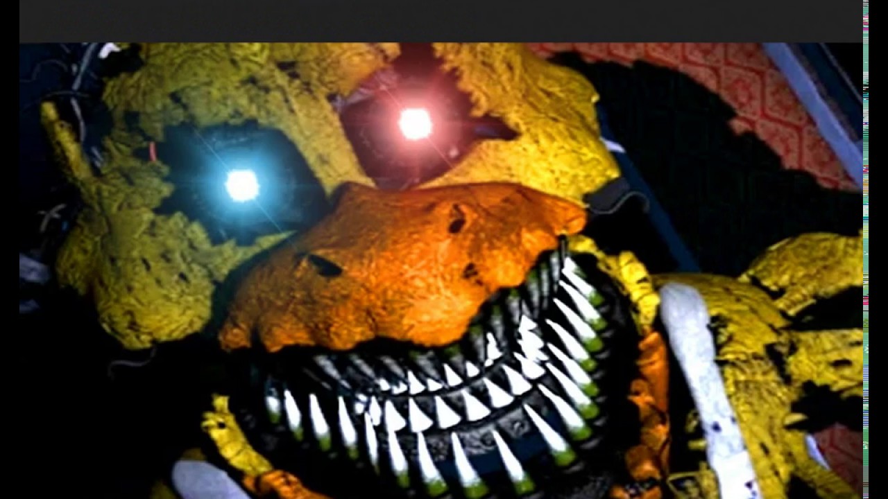 Attack Fnaf 4 Chica - HD Wallpaper 