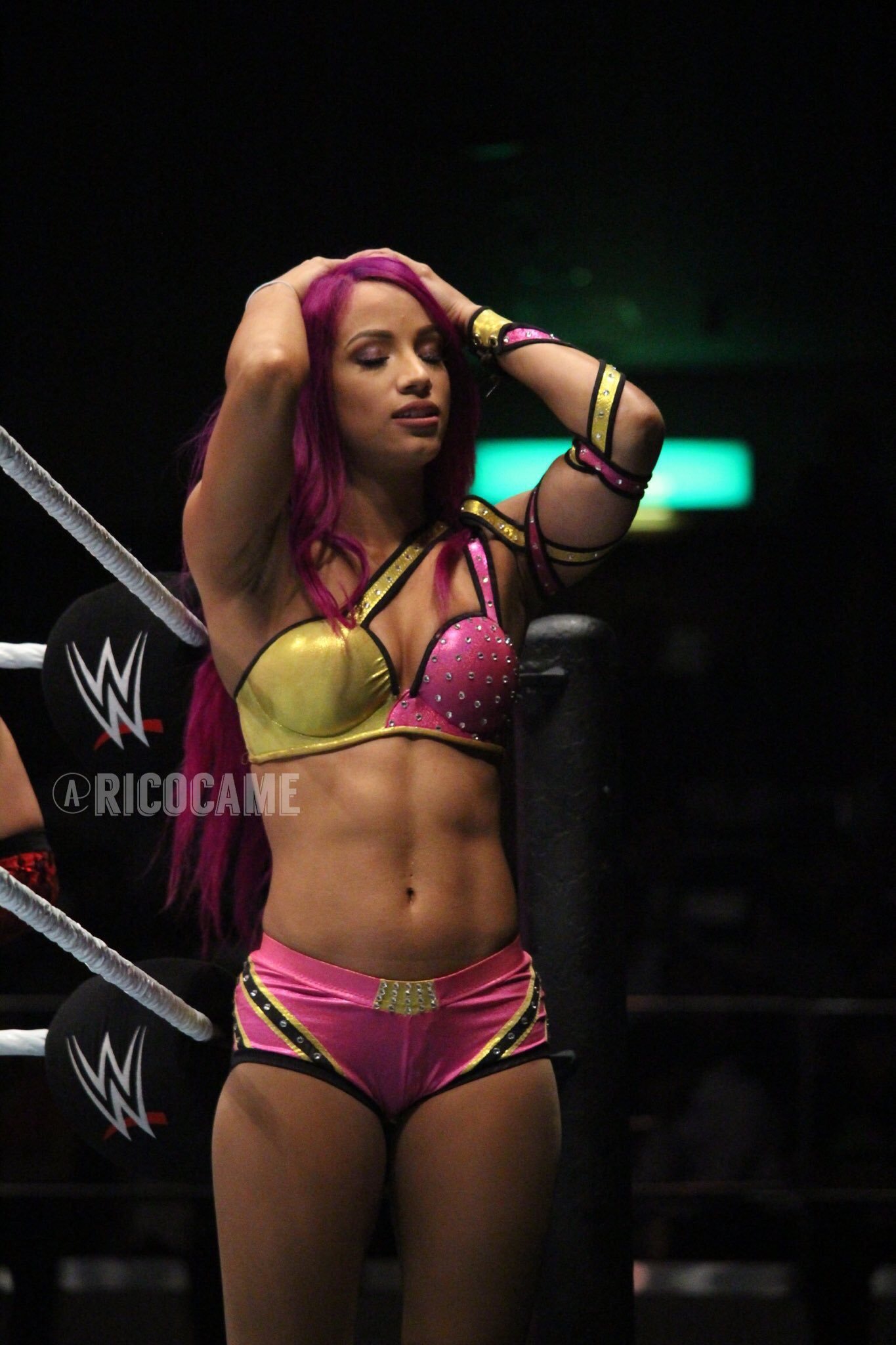 Sasha Banks En Tanga - HD Wallpaper 