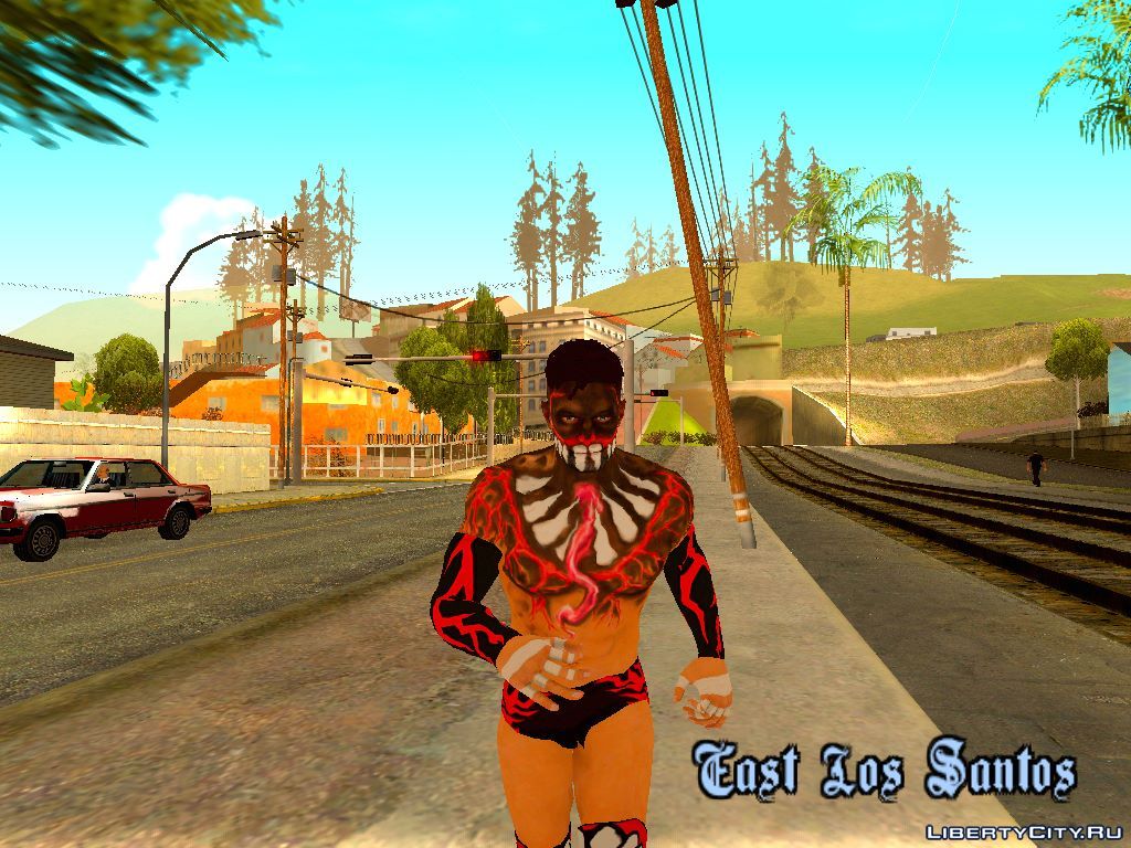 Finn Balor For Gta San Andreas - Gta Sa Wwe Skin Skin - HD Wallpaper 
