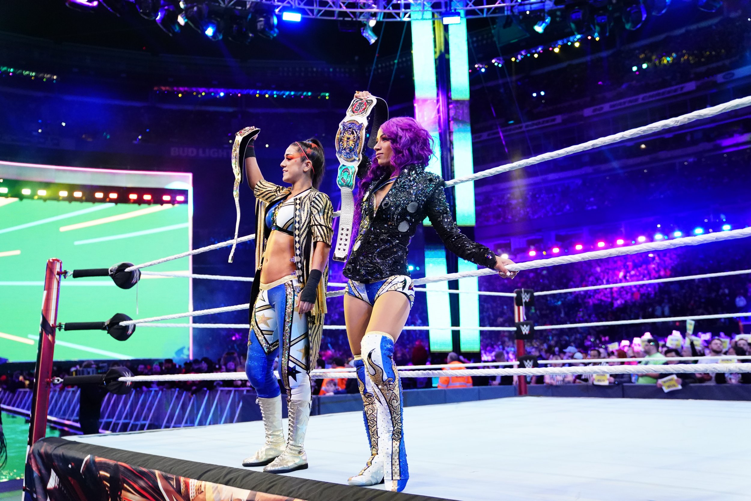 Bayley And Sasha Banks Wrestlemania - Sasha Banks Wrestlemania 35 - HD Wallpaper 