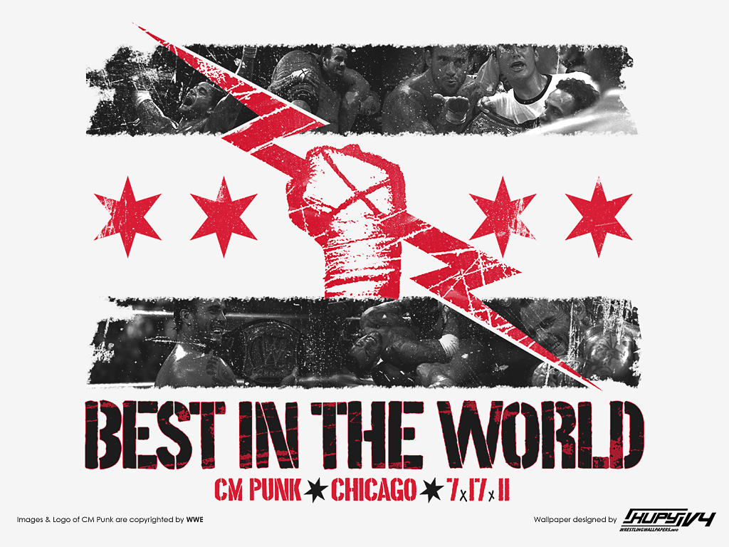 Logo Cm Punk Best In The World - HD Wallpaper 