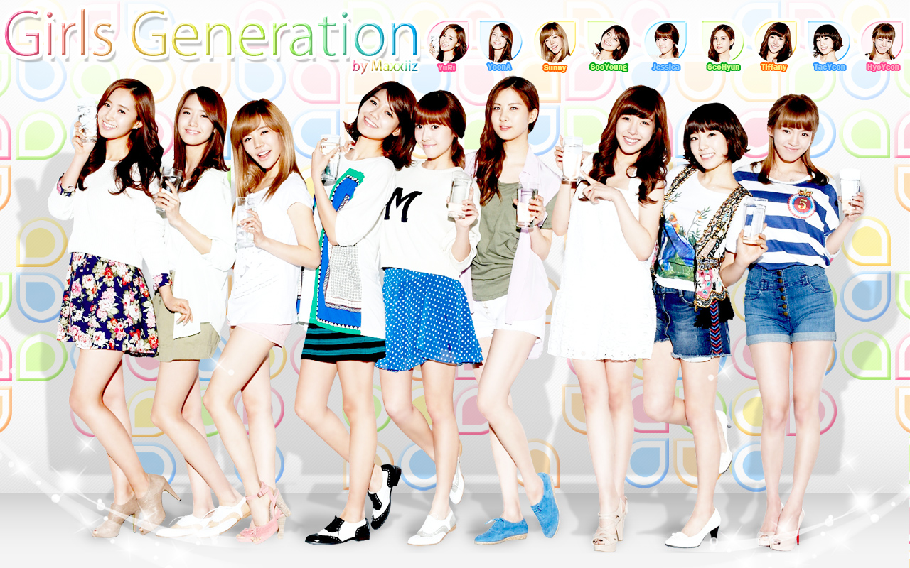 Girls Generation Wallpaper - Snsd Coway - 1280x800 Wallpaper 