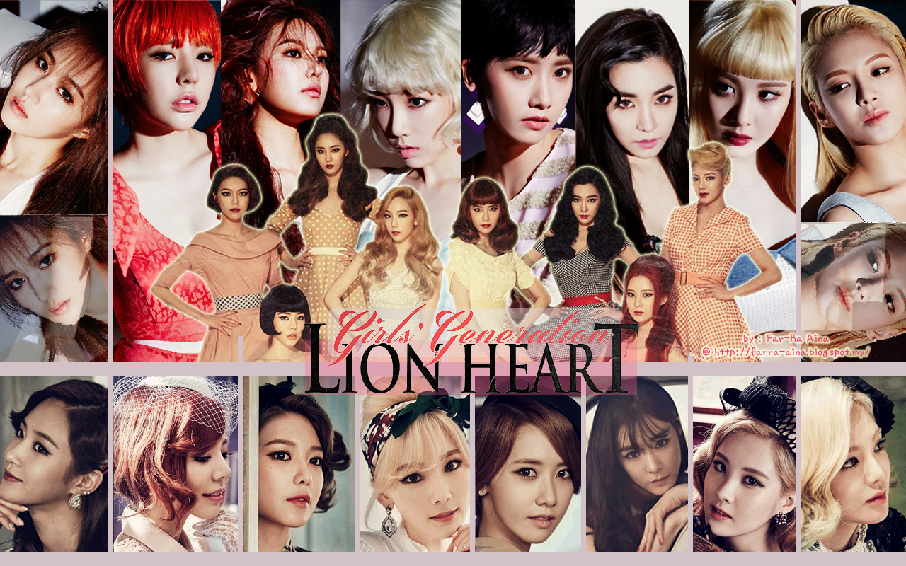 Girls Generation Wallpaper 2015 Picserio - Lion Heart Snsd - HD Wallpaper 