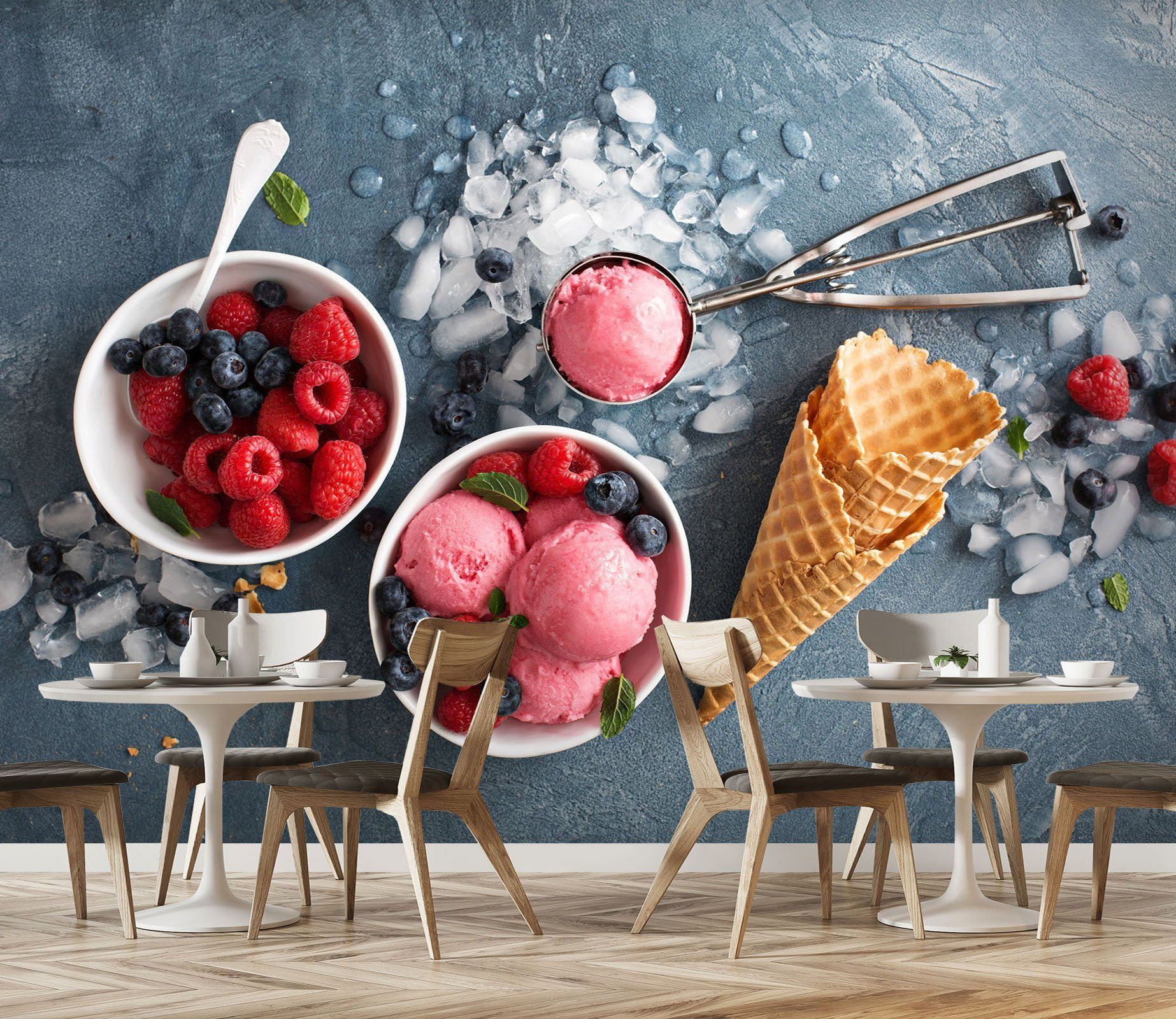 3d Ice Cream - HD Wallpaper 