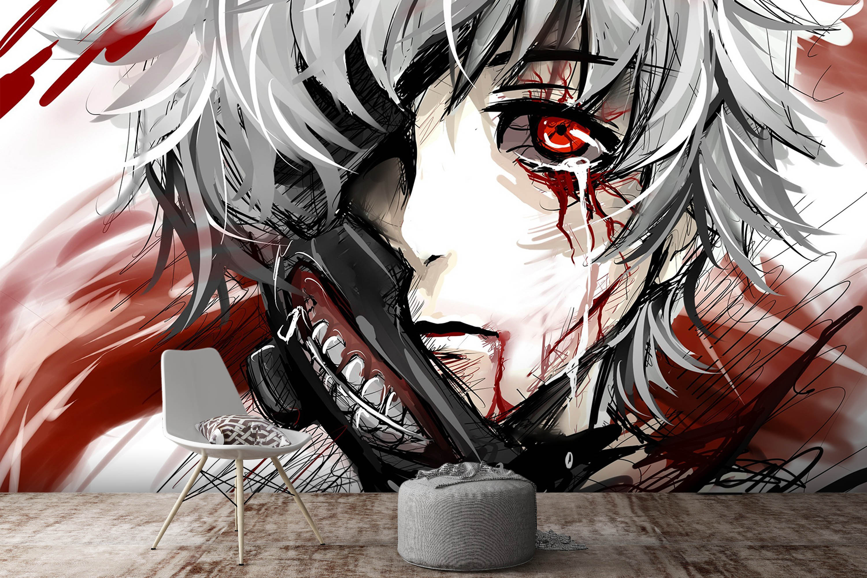 Tokyo Ghoul Kaneki Blood 3000x00 Wallpaper Teahub Io