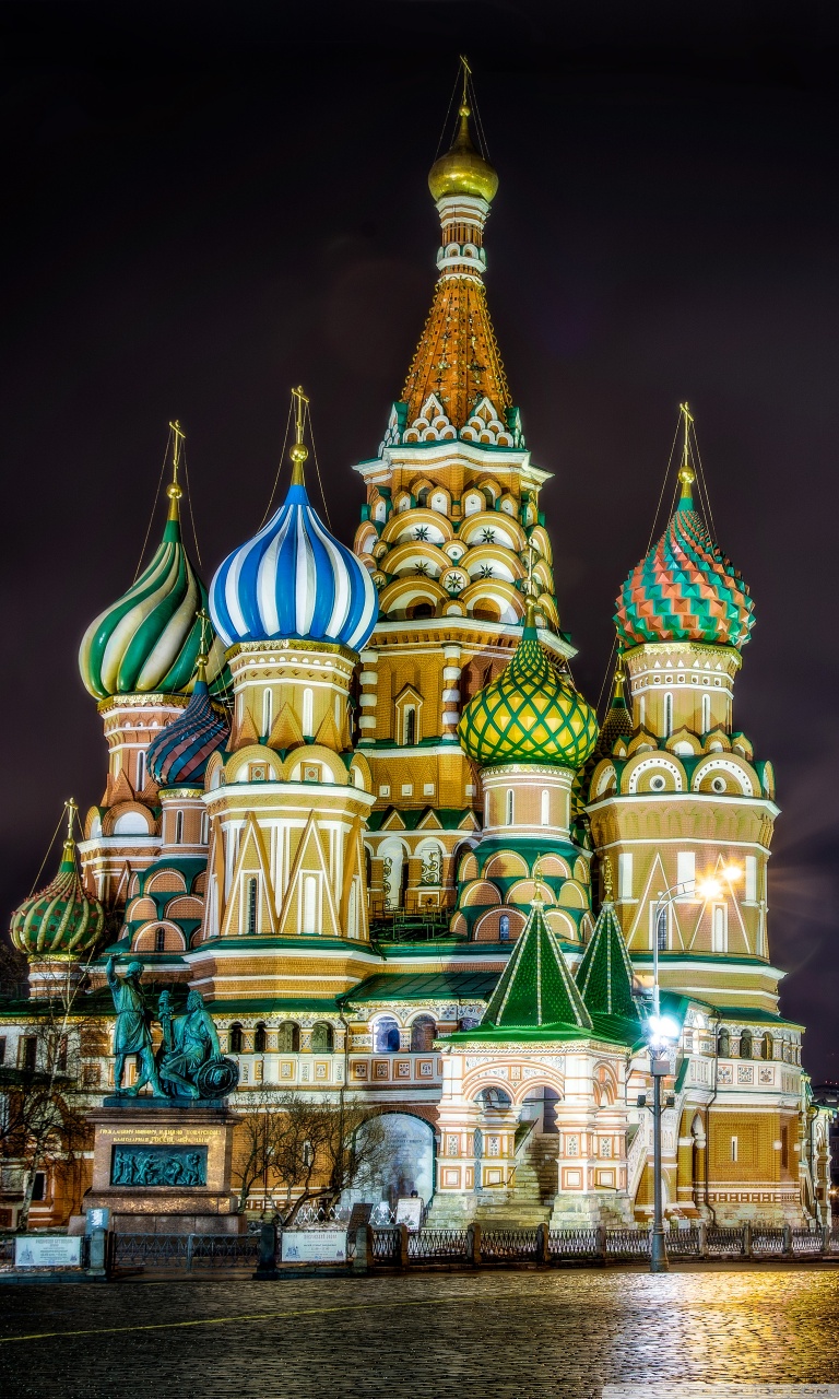 Saint Basil's Cathedral - HD Wallpaper 