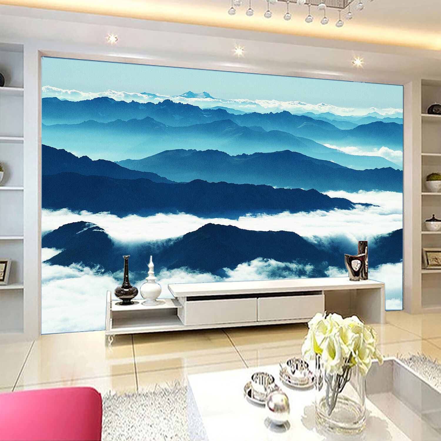 Santa Clause Murals - HD Wallpaper 