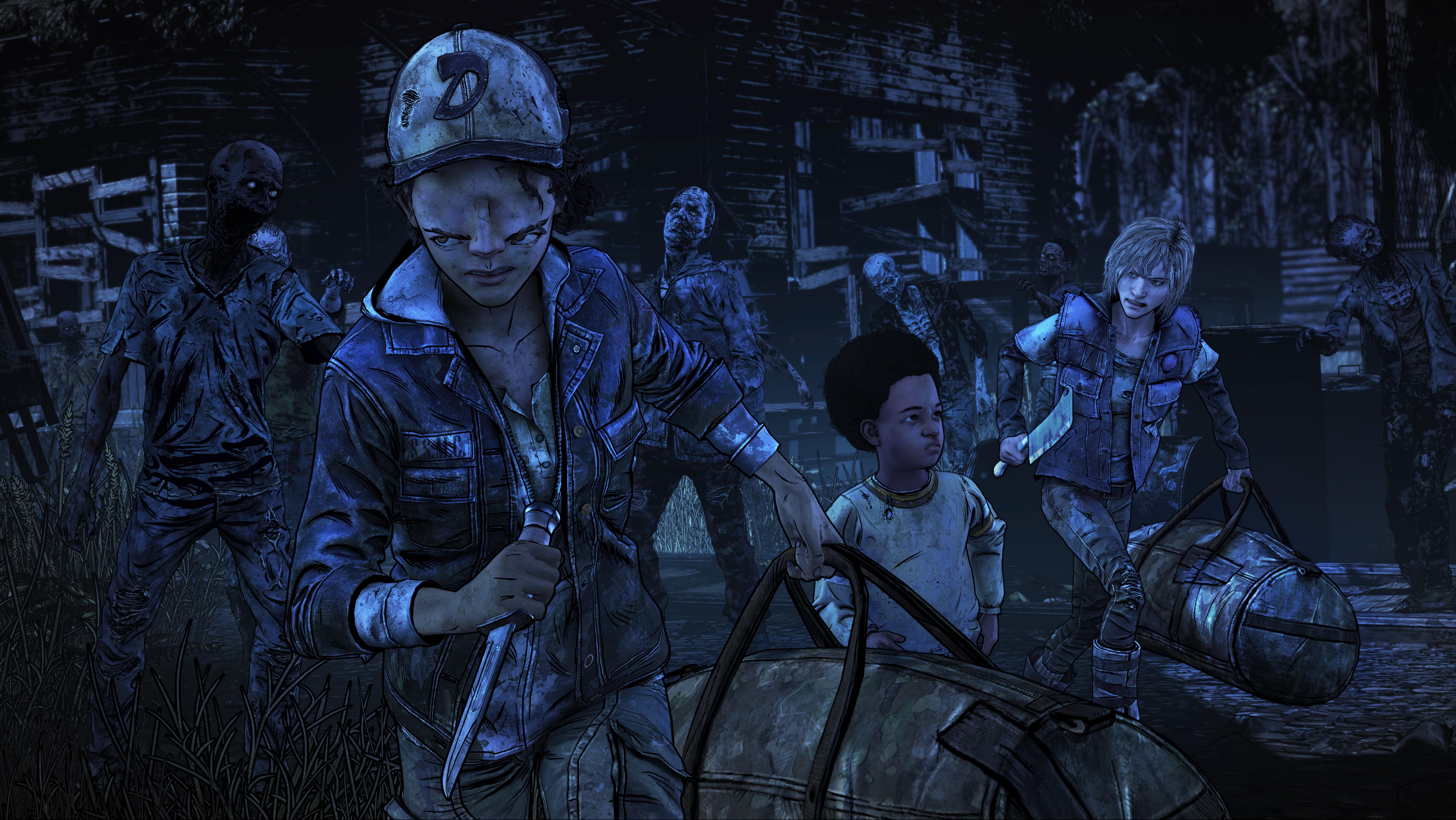 Walking Dead Game Wallpaper Season 4 - HD Wallpaper 