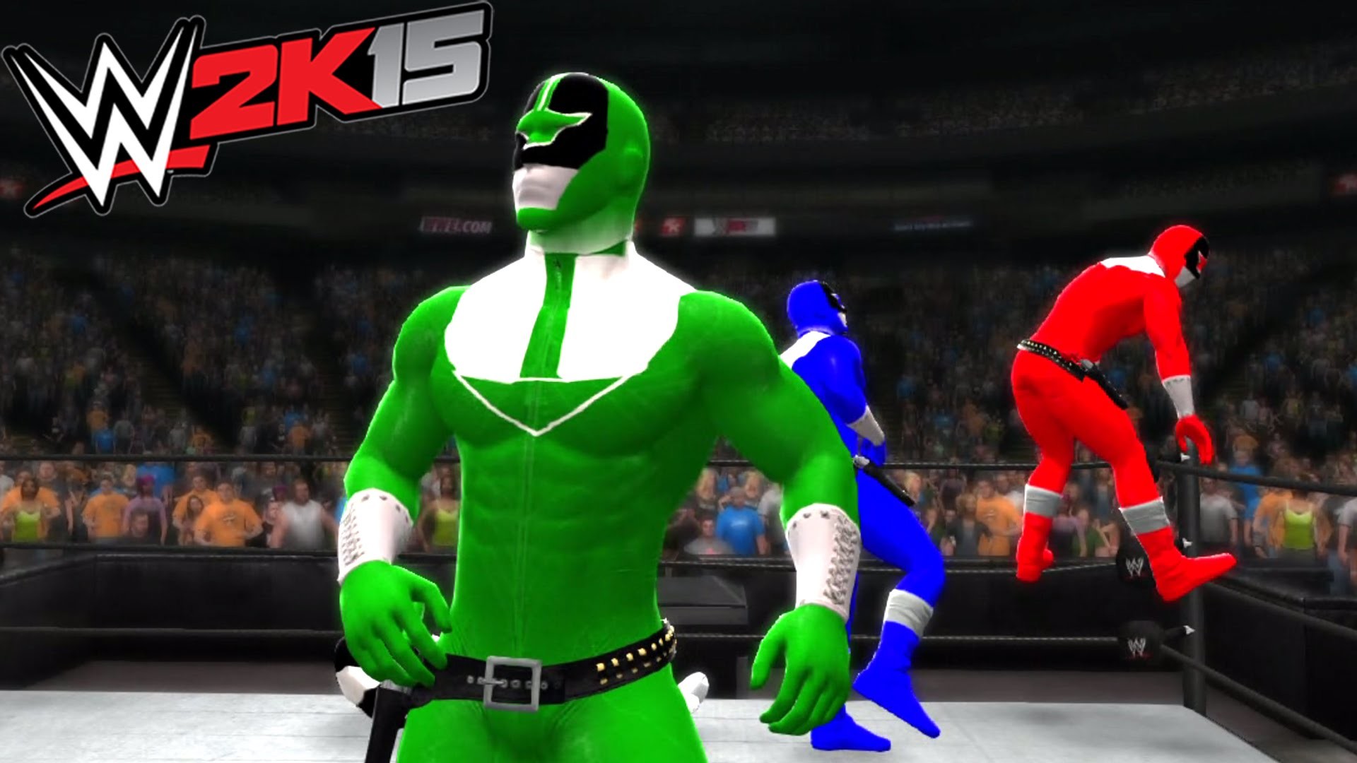 Blue Ranger Power Rangers Hd Wallpaper - Wwe 2k14 - HD Wallpaper 