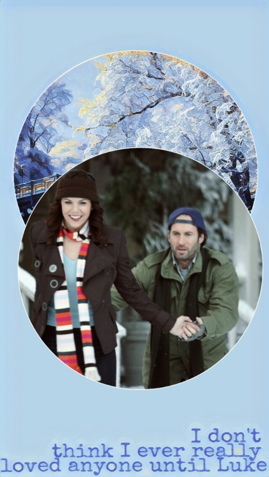 Gilmore Girls Luke And Lorelai - HD Wallpaper 