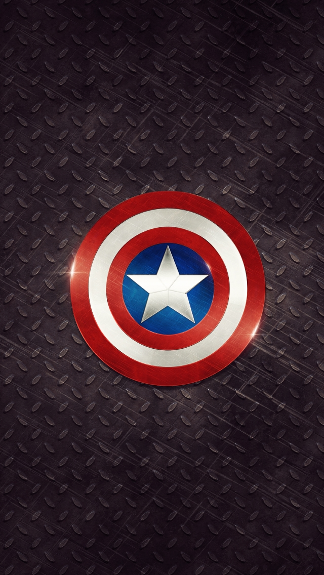 Captain America Logo Iphone Wallpaper - Casing Oppo A5s Captain America - HD Wallpaper 
