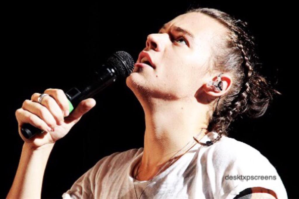 Harry Styles Hair Braids - HD Wallpaper 