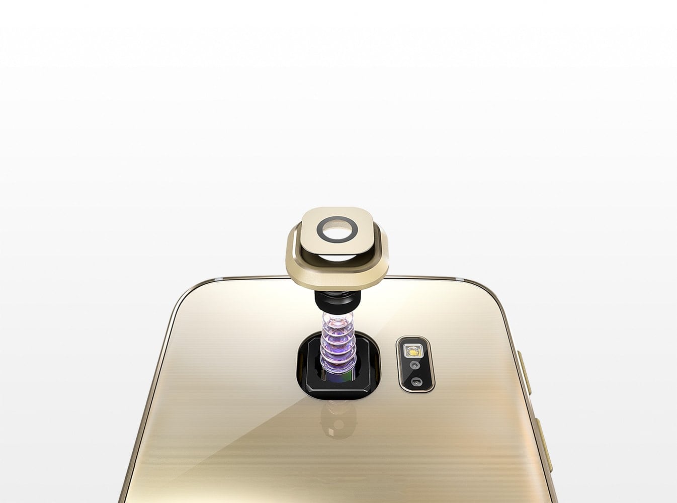 Animated Image Of Rear Camera With Ois Function On - S6 Edge Camera View - HD Wallpaper 