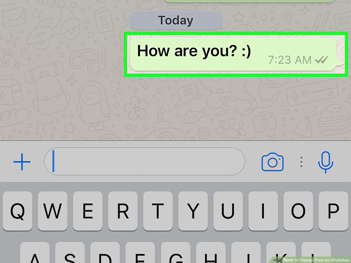 Whatsapp Font - HD Wallpaper 