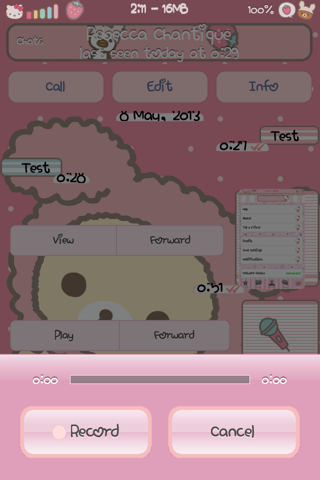 Record Theme - Tema Whatsapp Yg Lucu - 640x960 Wallpaper - teahub.io