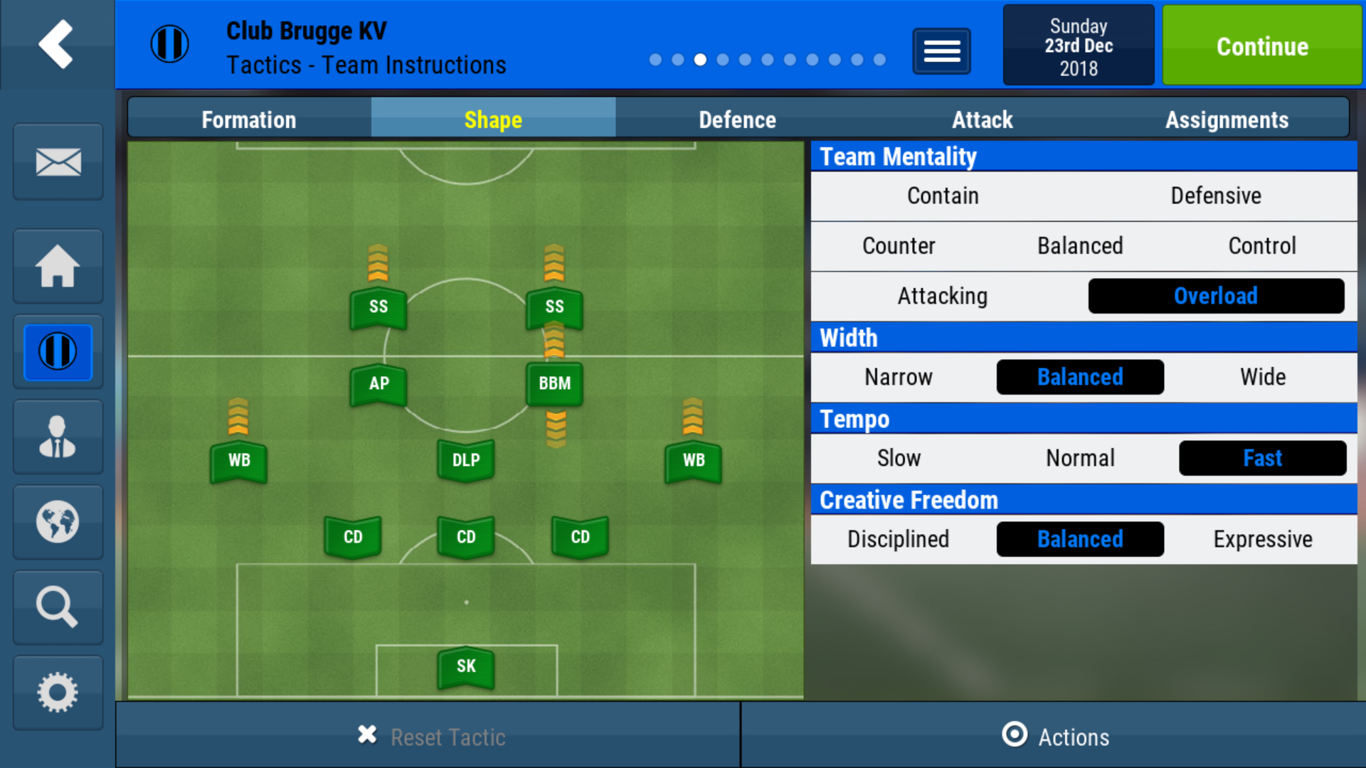 Tiki Taka Tactics Fm20 Mobile - HD Wallpaper 