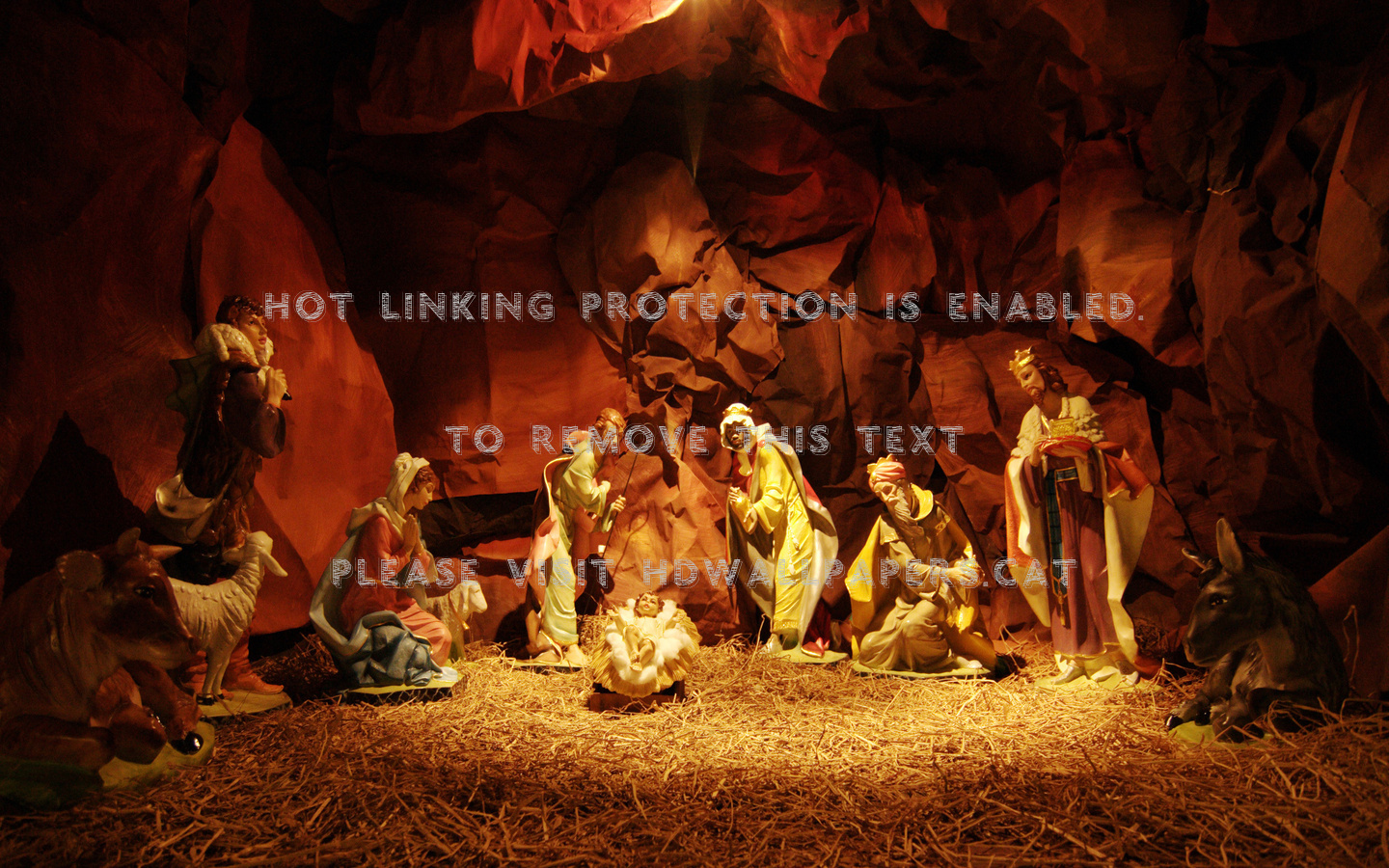 Nativity Scene Christ Baby Jesus Christmas - Christmas Nativity Scene 3d - HD Wallpaper 
