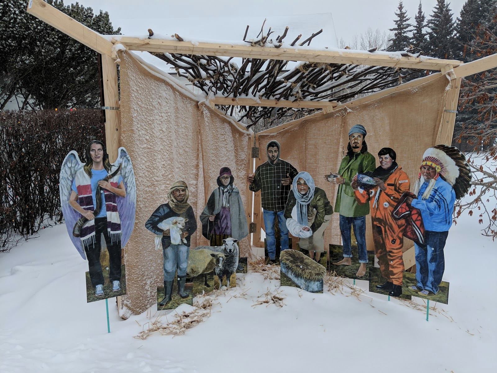 Live Nativity Scene Calgary - HD Wallpaper 
