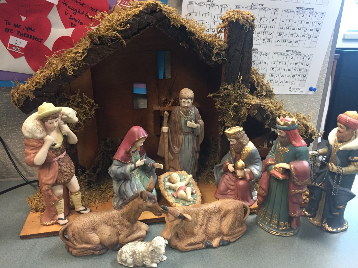 Nativity Scene - HD Wallpaper 