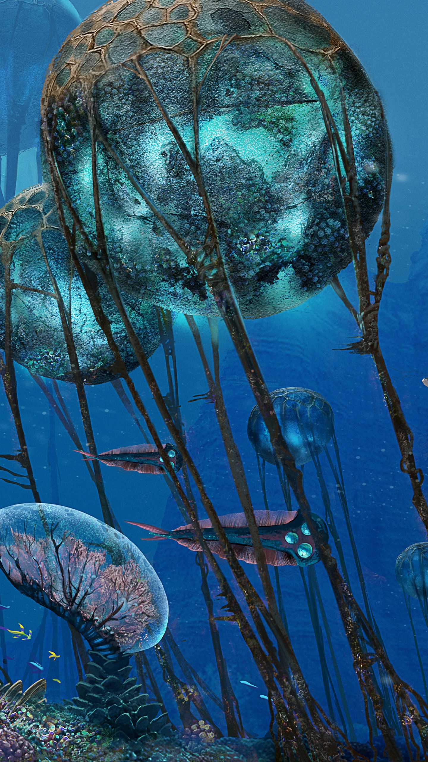 Subnautica 4k - 1440x2560 Wallpaper Subnautica 4k - 1440x2560 Wallpaper