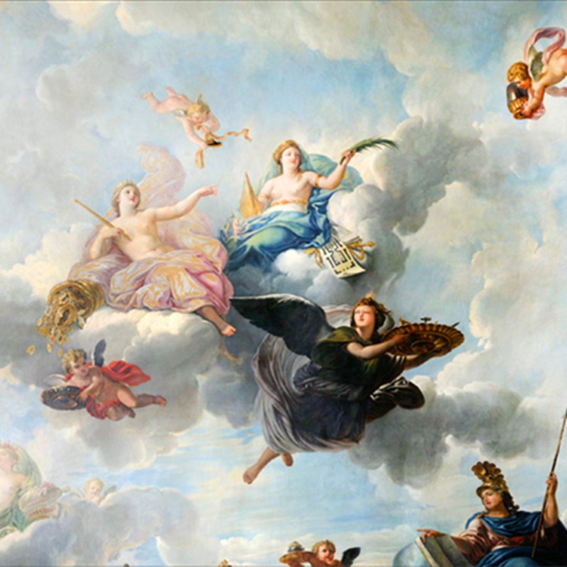 René Antoine Houasse Figure Of The Royal Magnificence - HD Wallpaper 