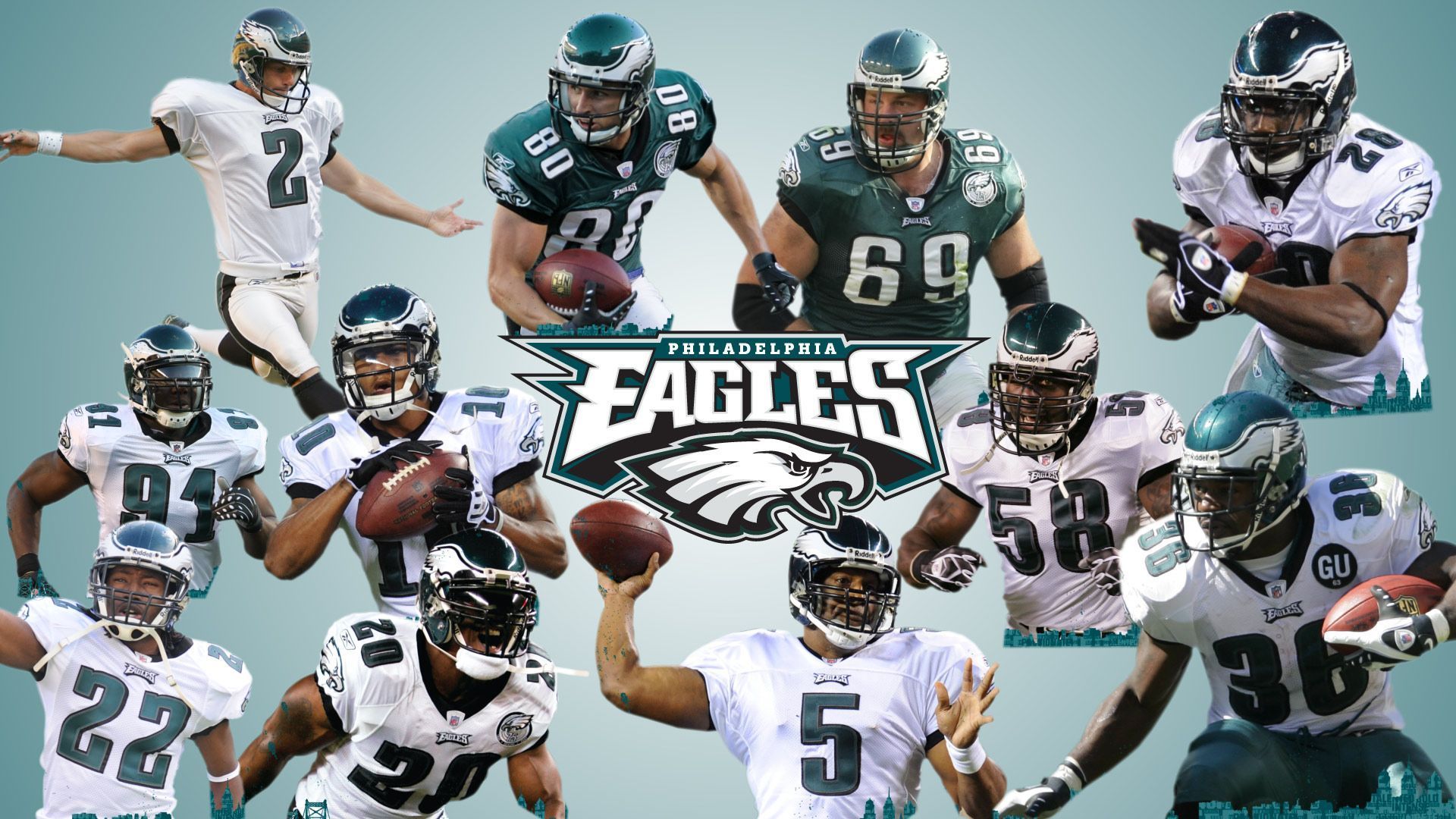 Best Eagles Wallpapers For Desktop The Best Philadelphia - American Eagles Football Team - HD Wallpaper 