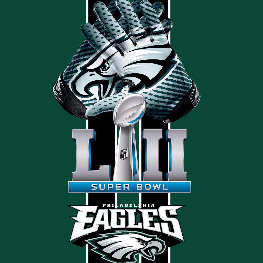 Logo Eagles Super Bowl - HD Wallpaper 