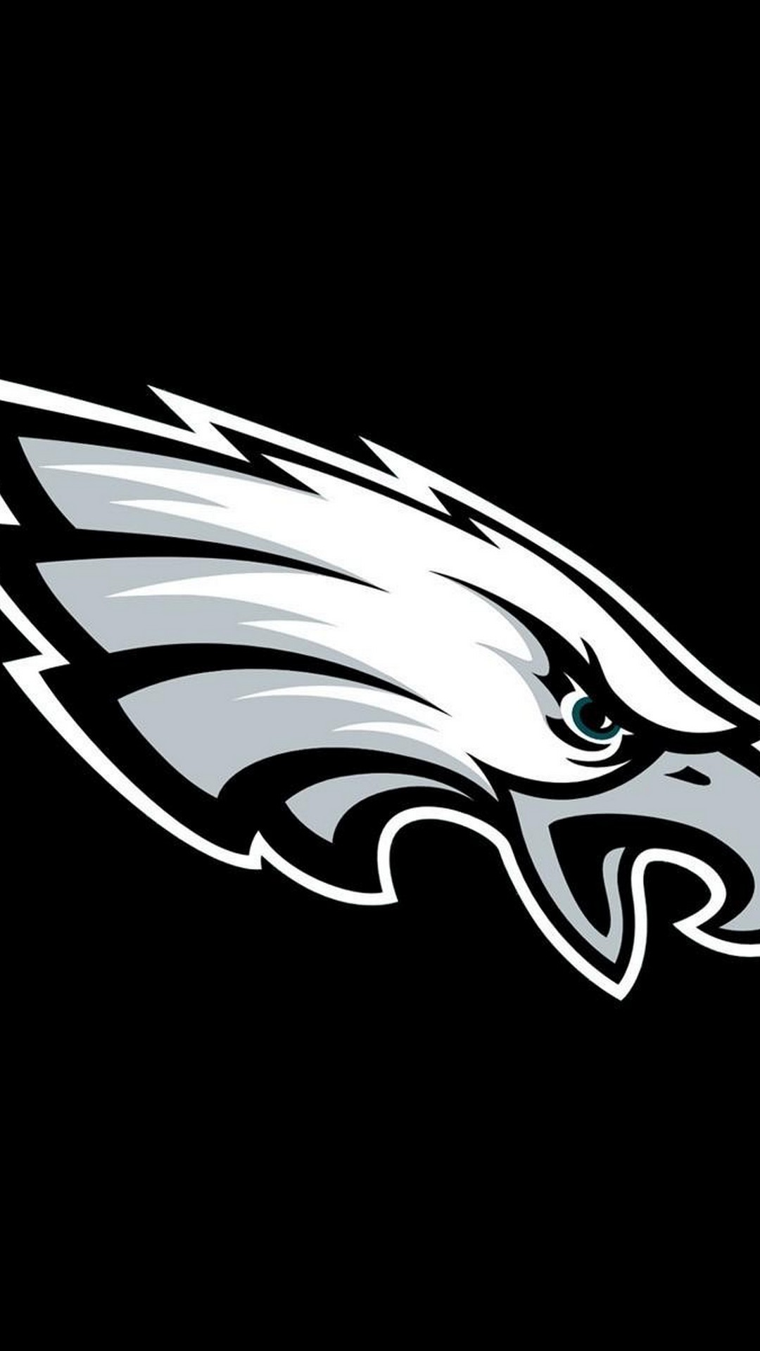 Phila Eagles Iphone X Wallpaper With Resolution Pixel - Philadelphia Eagles  Wallpaper Black - 1080x1920 Wallpaper 