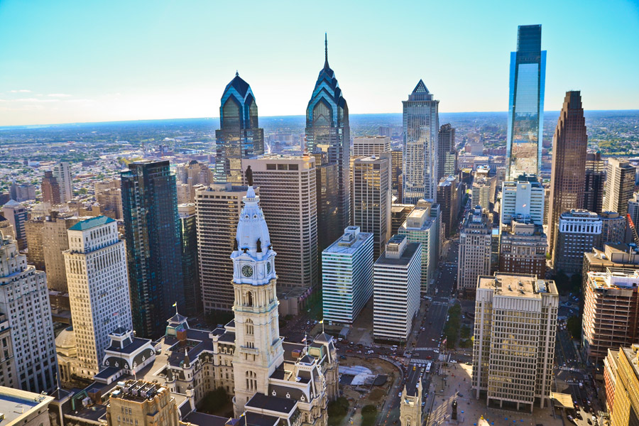 Downtown Philadelphia - HD Wallpaper 