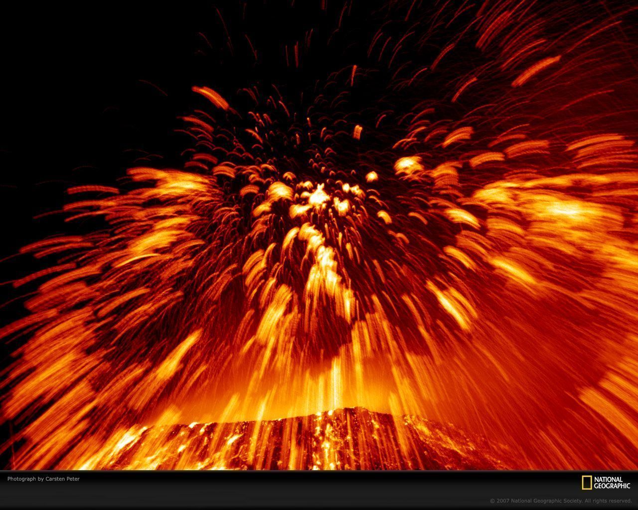 Photo In High Quality - Active Volcanoes - HD Wallpaper 