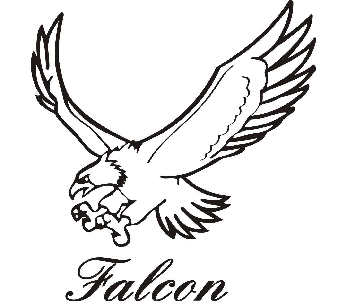 Falcon Clipart Free Clip Art Images - Falcon Clipart - HD Wallpaper 