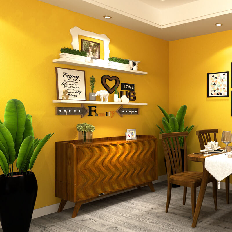 レモン 色 の 部屋 - HD Wallpaper 