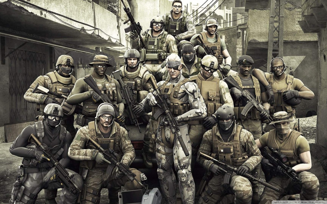 Metal Gear Solid 4 - HD Wallpaper 