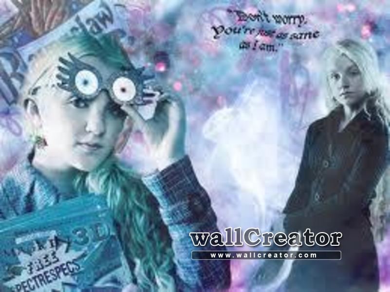 1024 / 600 Wallpaper - Luna Lovegood Reading The Quibbler - HD Wallpaper 