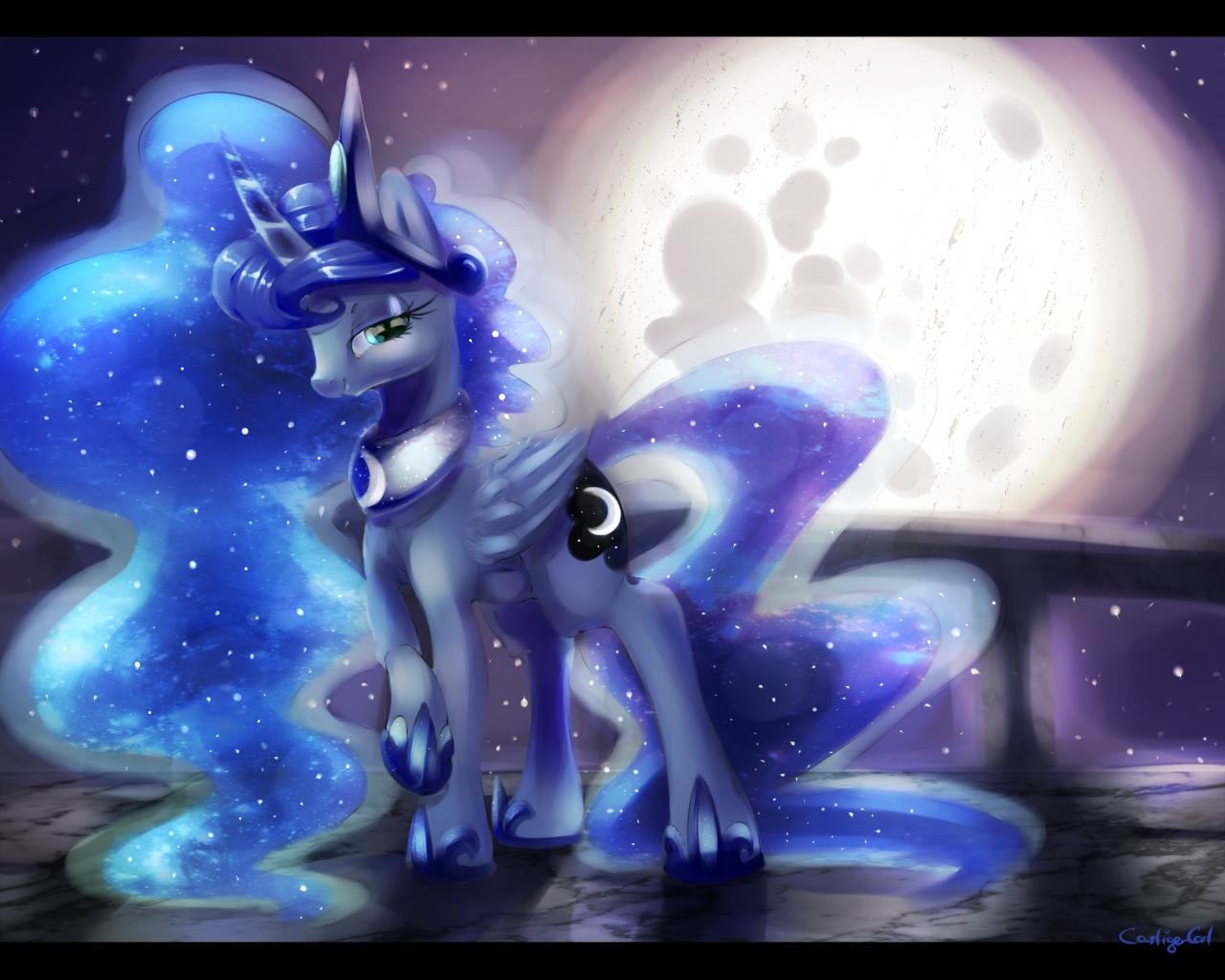 Download Hd Princess Luna Pc Wallpaper Id - Princess Luna - HD Wallpaper 