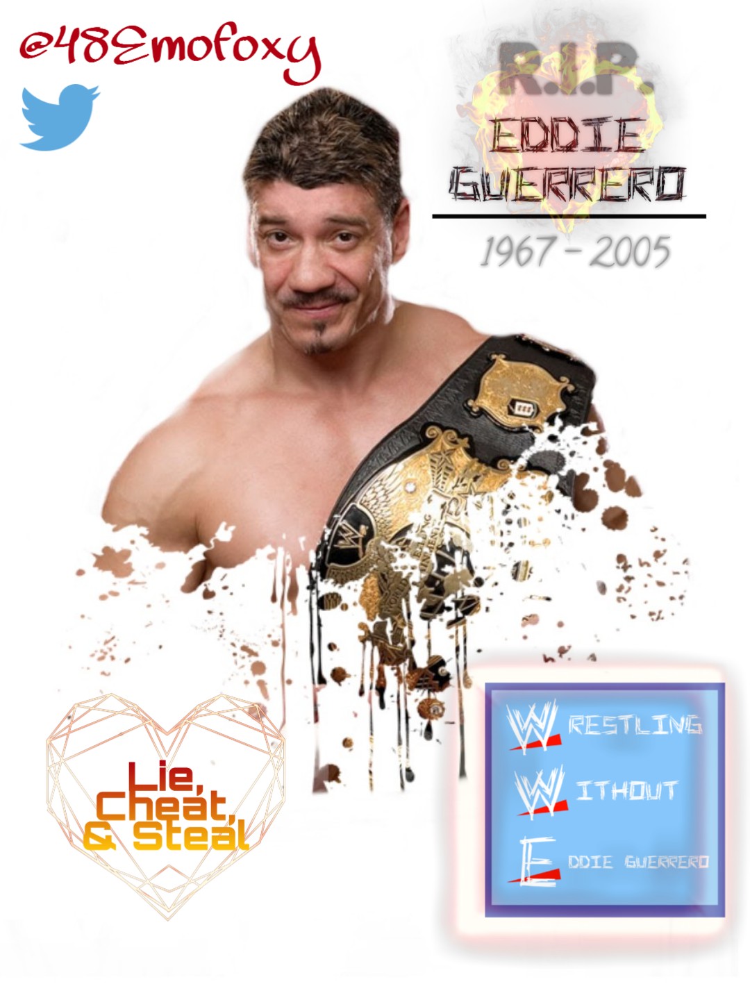 Eddie Guerrero Height In Feet - HD Wallpaper 