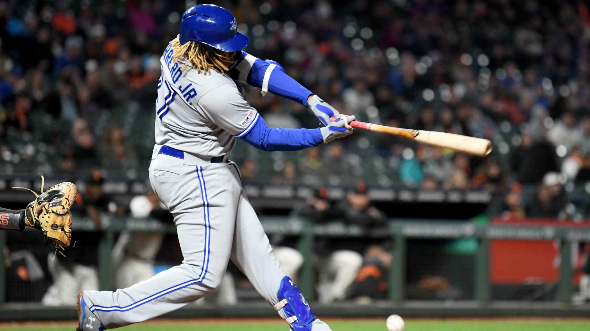 Vladimir Guerrero Jr - Vladimir Guerrero Jr 2019 After All Star Break - HD Wallpaper 