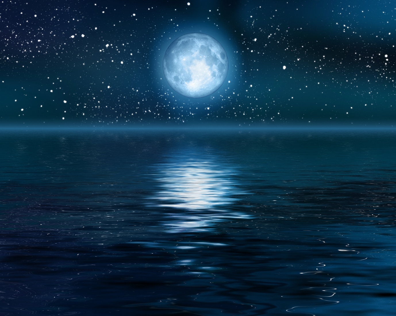 Desktop Full Moon Backgrounds Wallpaper - Moon Stars And Sea - 1378x1101 Wallpaper Desktop Full Moon Backgrounds Wallpaper - Moon Stars And Sea - 1378x1101 Wallpaper