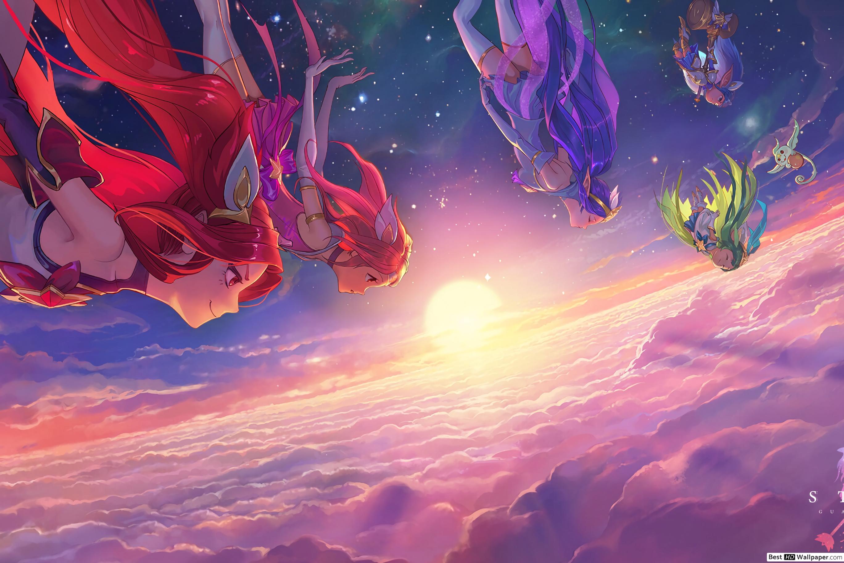 League Of Legends Wallpaper Star Guardian - HD Wallpaper 