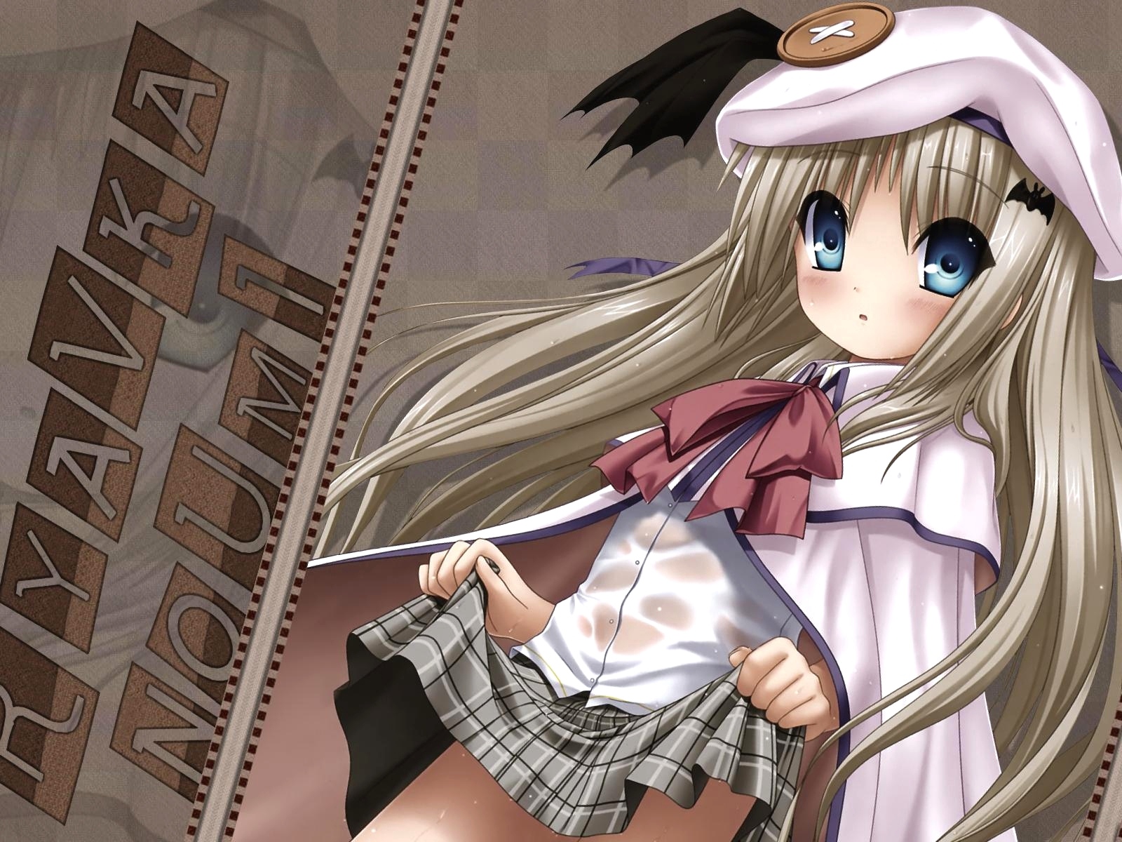 Wallpaper Na-ga, Little Busters, Noumi Kudryavka, Girl, - Kudryavka Noumi Cute - HD Wallpaper 