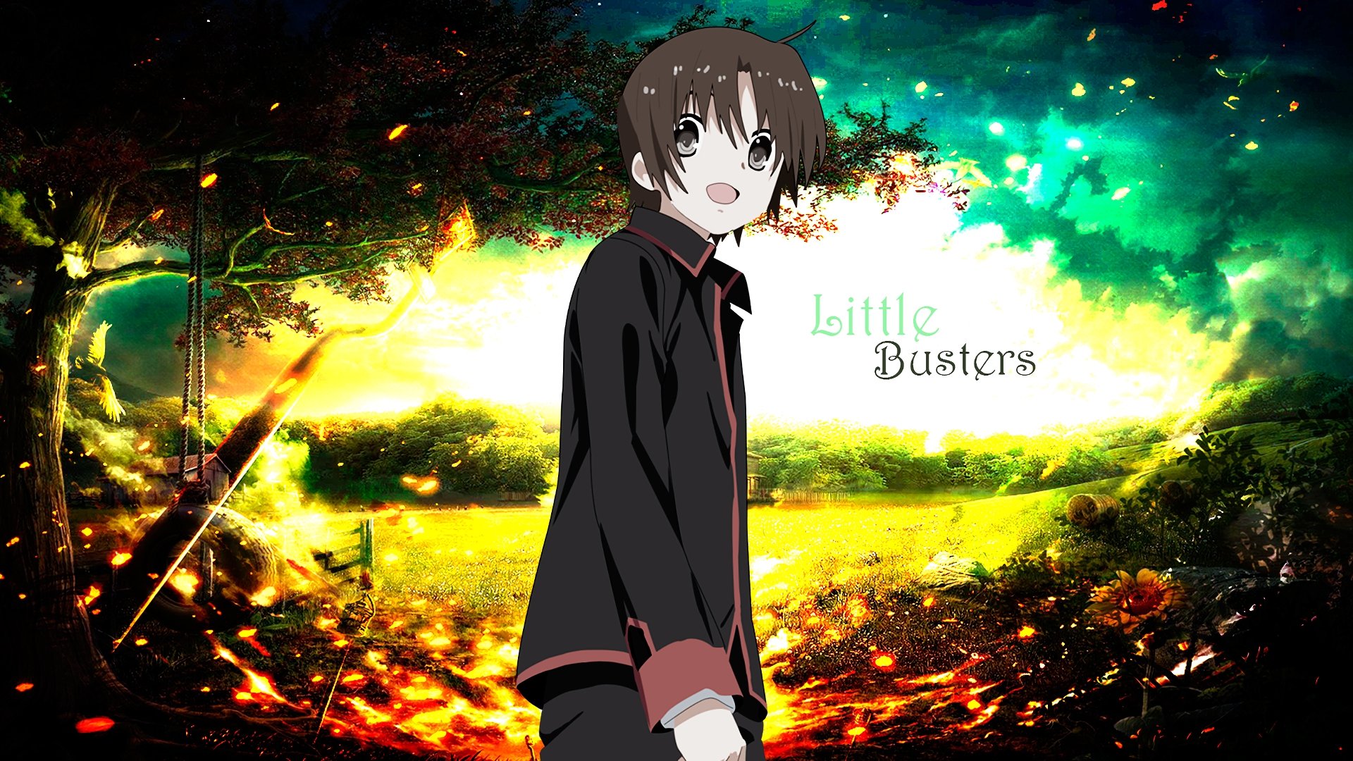 Free Download Little Busters Wallpaper Id - Anime - HD Wallpaper 