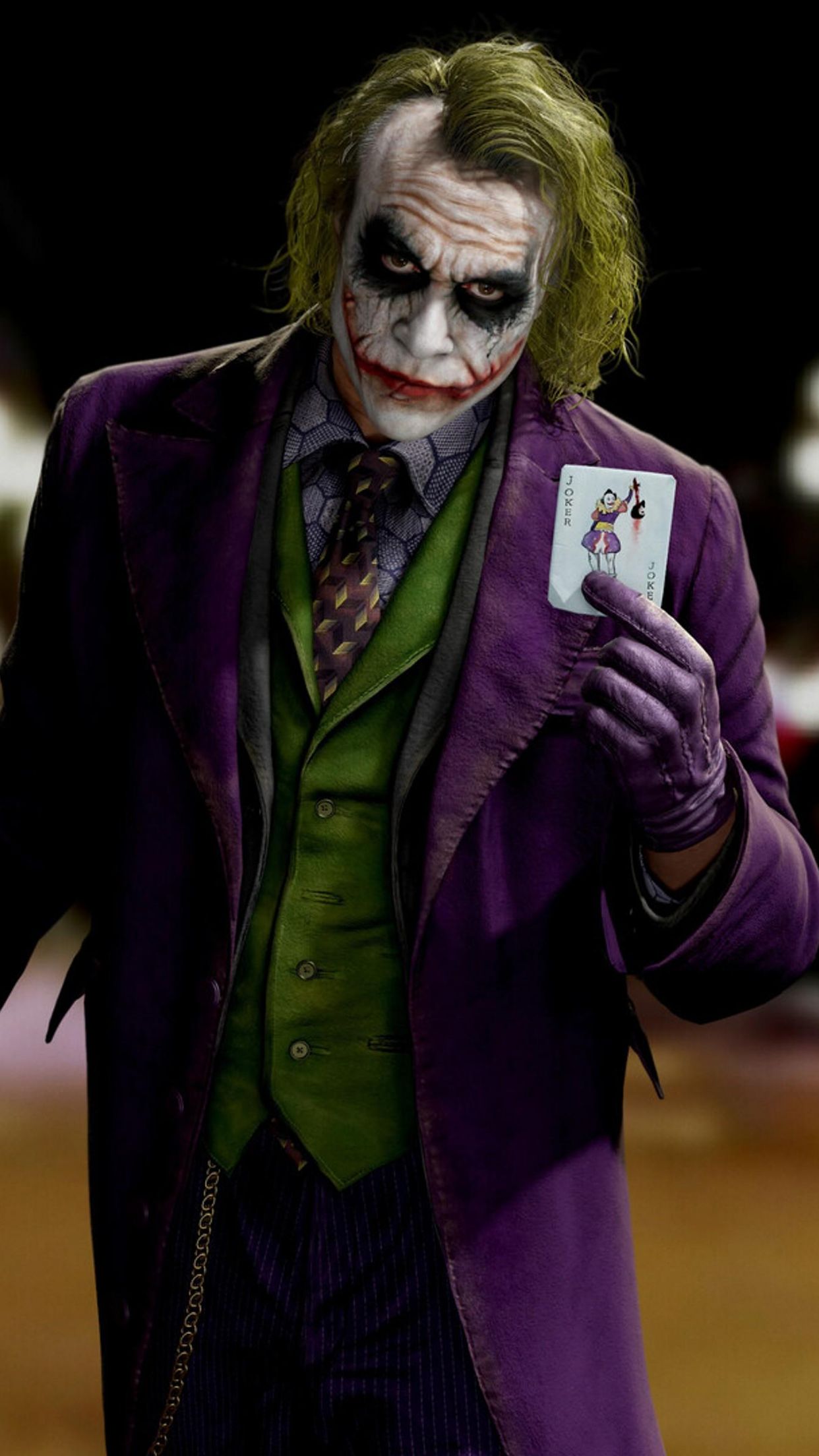 Joker Heath Ledger Wallpaper Hd - 1242x2208 Wallpaper 