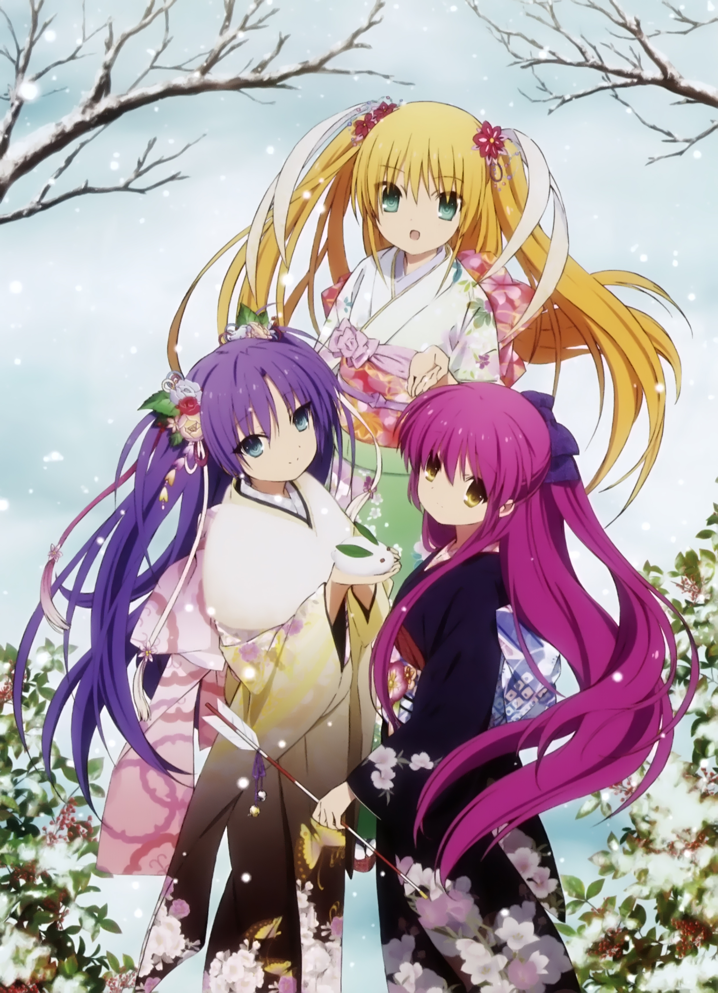 Little Busters Little Busters Tokido Saya 2476x3423 Wallpaper