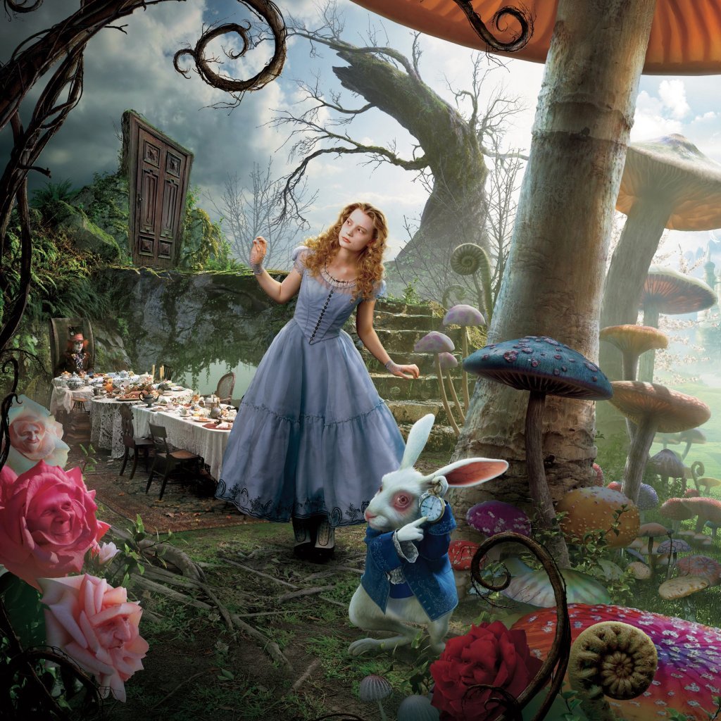 Alice In Wonderland Wallpaper - Canada's Wonderland - 1024x1024 Wallpaper - Alice In Wonderland Wallpaper - Canada's Wonderland - 1024x1024 Wallpaper -