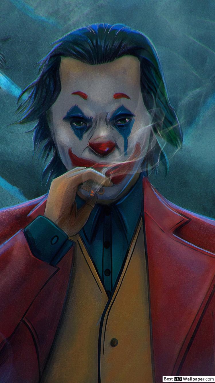 Joker 2019 Clown Mask - HD Wallpaper 